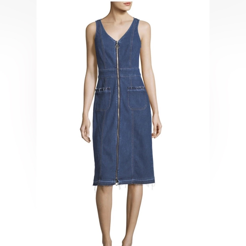 7 For All Mankind Retro Denim Dress